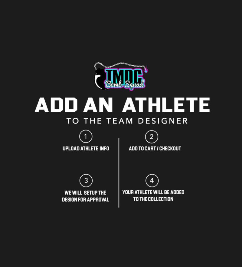 TMDC Bomb Squad Add An Athlete